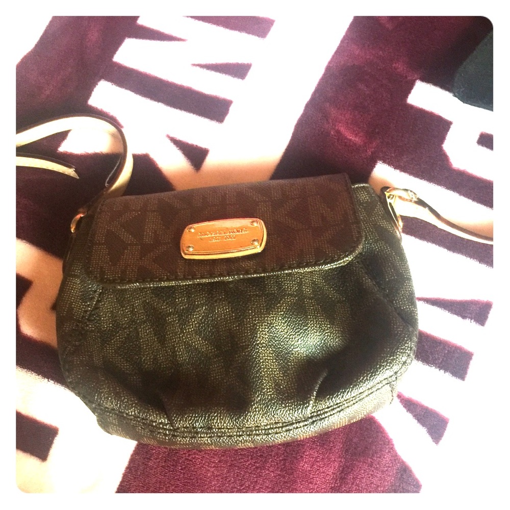 Michael Kors brown crossbody